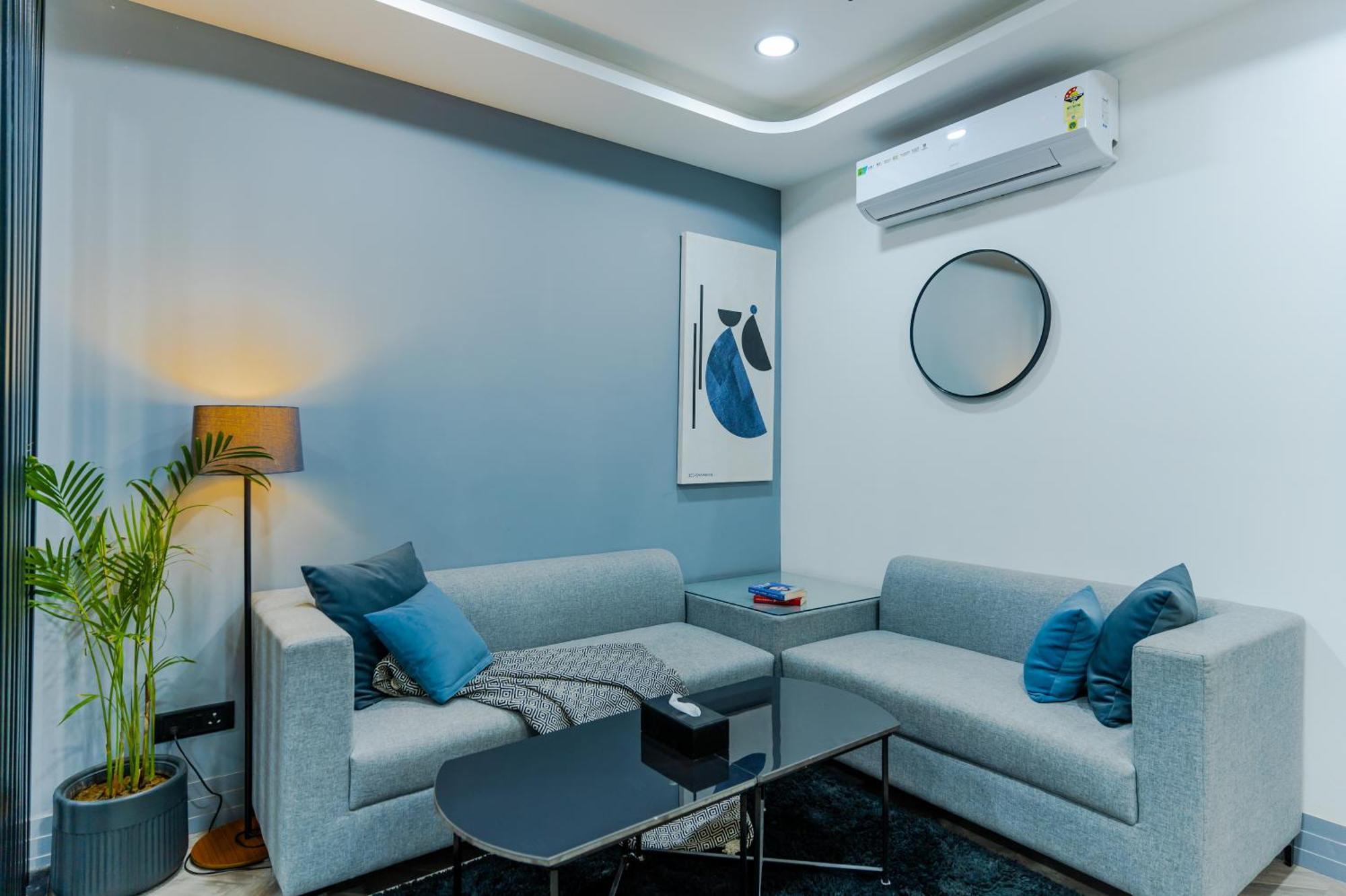 Bedchambers Luxury Apartment Near Golf Course Road Gurgaon Dış mekan fotoğraf